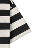  HOWS® STRIPED POLO / BLACK 