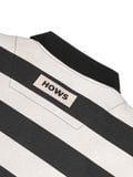  HOWS® STRIPED POLO / BLACK 