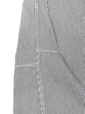  HOWS® STRIPED KHAKI PANTS / BLACK x WHITE 