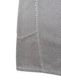 HOWS® STRIPED KHAKI PANTS / BLACK x WHITE 