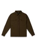  HOWS® ESSENTIAL RELAXED SHIRT / BROWN 