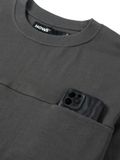  HOWS® BASIC TEE V.2 / LEAD GREY 