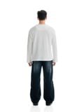  HOWS? WAFFLE LONG SLEEVE HENLEY / WHITE 
