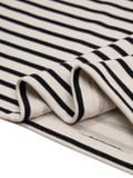  HOWS? URBAN STRIPED CLASSIC SWEATER / NAVY 