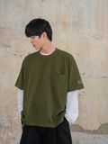  HOWS® BASIC TEE V.2 / MOSS 