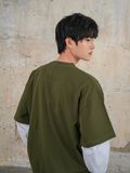  HOWS® BASIC TEE V.2 / MOSS 