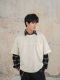 HOWS® BASIC TEE V.2 / CREAM 