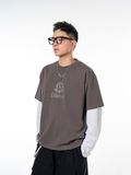  HOWS® ETHEREAL TEE / LEAD GREY 