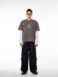  HOWS® ETHEREAL TEE / LEAD GREY 