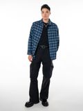  HOWS® FLANNEL SHIRT / BLUE 