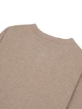  HOWS? WAFFLE LONG SLEEVE HENLEY / CAMEL 