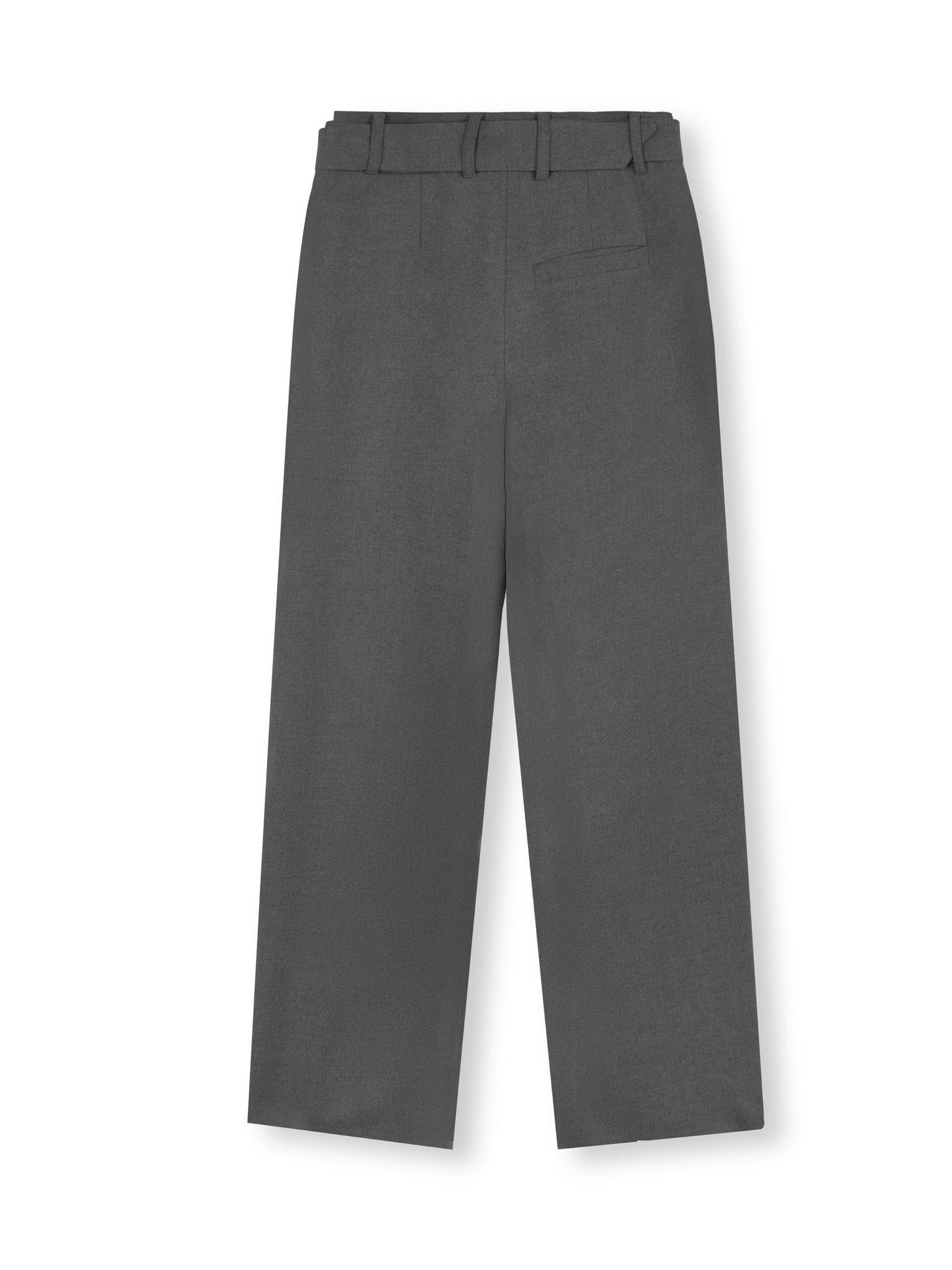  HOWS® RESTRAIN TROUSERS WITH BELT / LEAD GREY 
