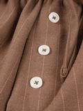  HOWS® URBAN PINSTRIPE SHORTS / BROWN 