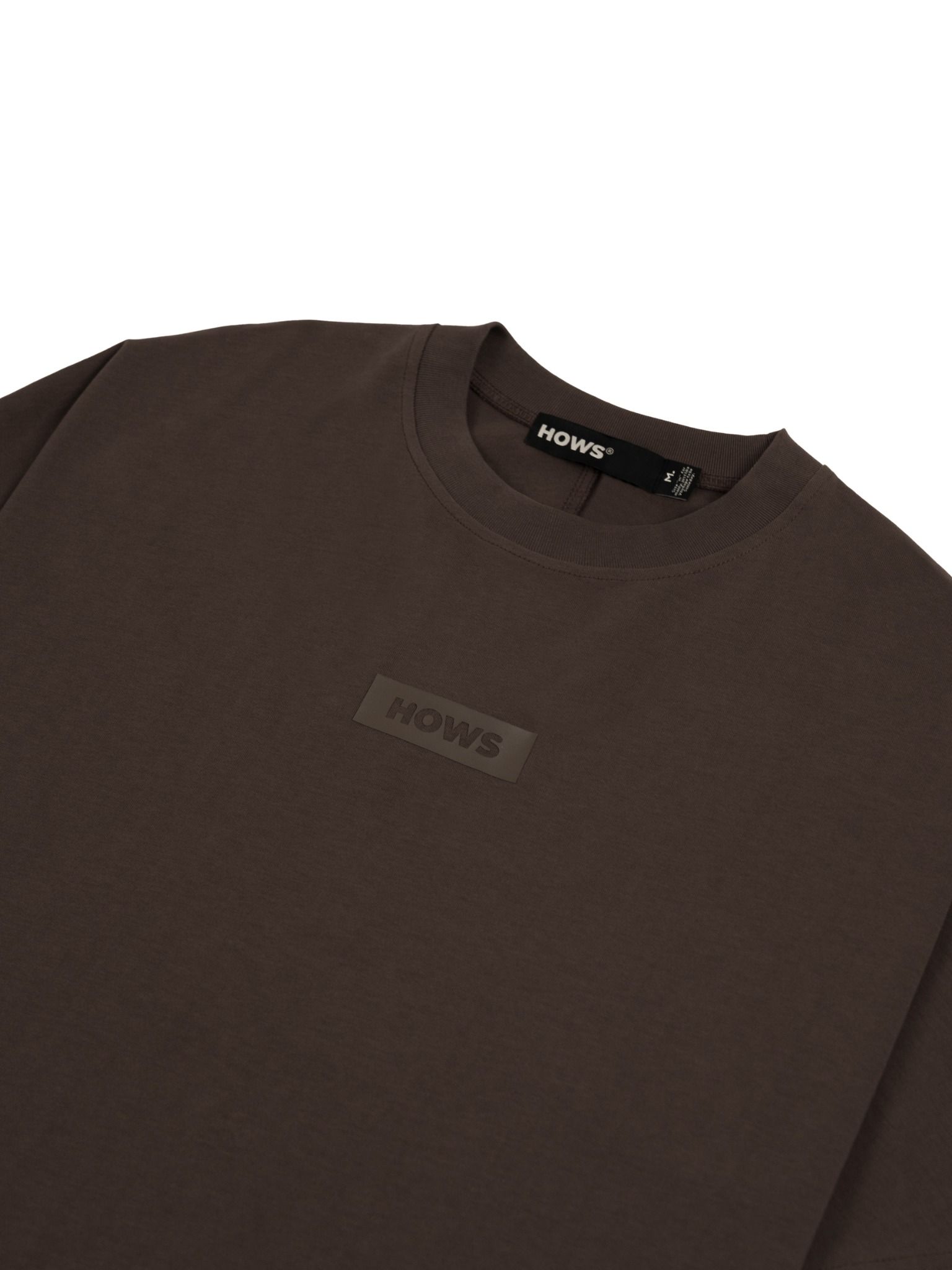 HOWS® BASIC TEE NEW VERSION / BROWN 
