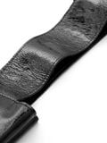  HOWS® RESTRAIN TOTE / BLACK LEATHER 