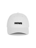  HOWS® SLOGAN LOGO CAP / WHITE 