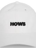  HOWS® SLOGAN LOGO CAP / WHITE 