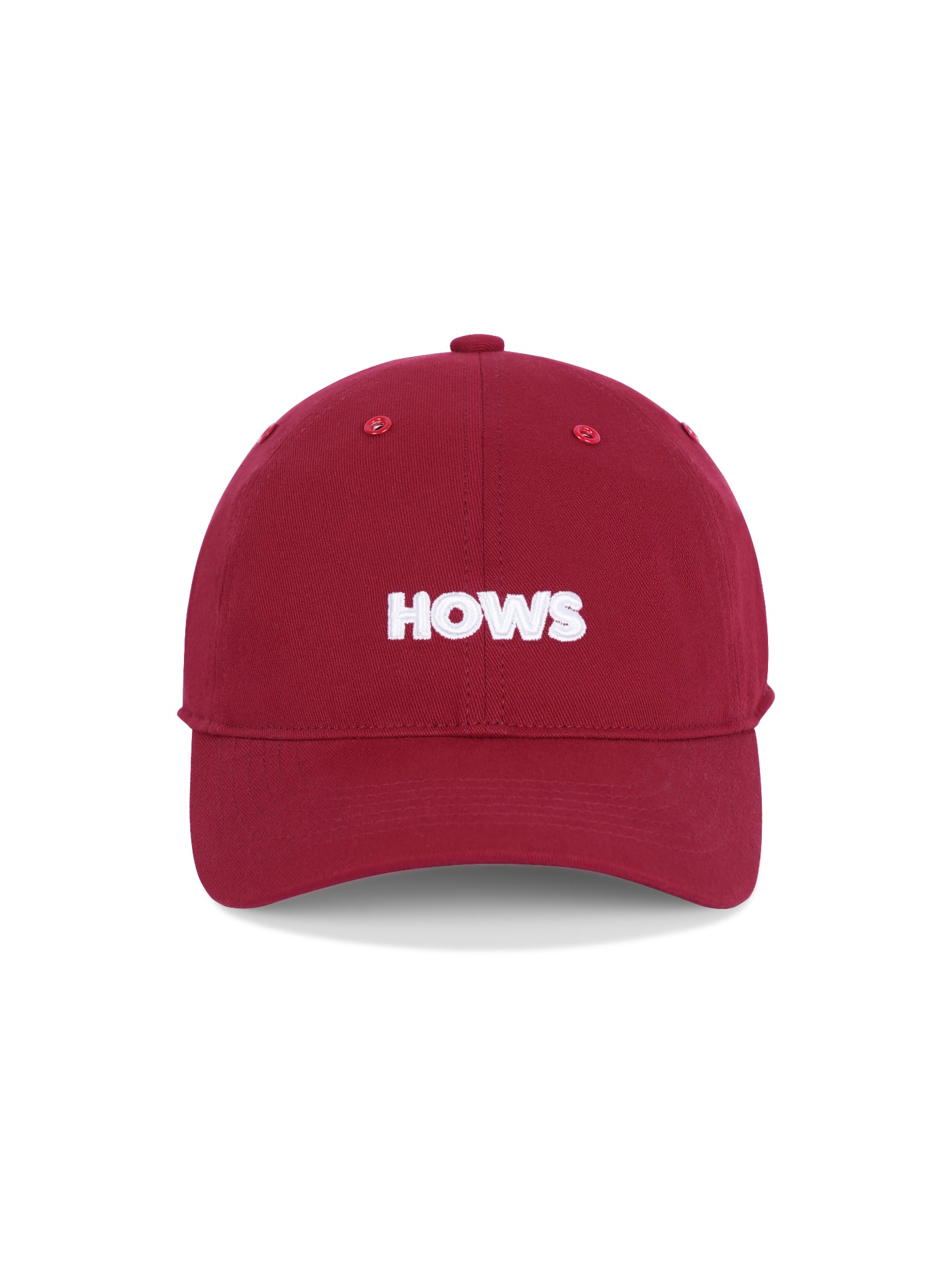  HOWS® SLOGAN LOGO CAP / RED 