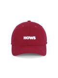  HOWS® SLOGAN LOGO CAP / RED 