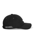  HOWS® SLOGAN LOGO CAP / BLACK 