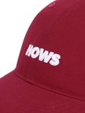  HOWS® SLOGAN LOGO CAP / RED 