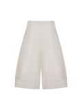  REPUTE. THE SIDE PLEAT-SHORTS / CREAM 