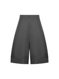  REPUTE. THE SIDE PLEAT-SHORTS / GREY 