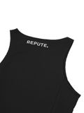  REPUTE. BASIC TANKTOP / BLACK 
