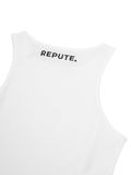  REPUTE. BASIC TANKTOP / WHITE 