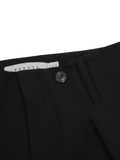  REPUTE. VEIL BAGGY SHORTS / BLACK 