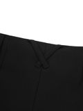  REPUTE. VEIL BAGGY SHORTS / BLACK 