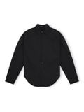  HOWS® COTTON KATE RELAXED SHIRT / BLACK 