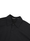  HOWS® COTTON KATE RELAXED SHIRT / BLACK 