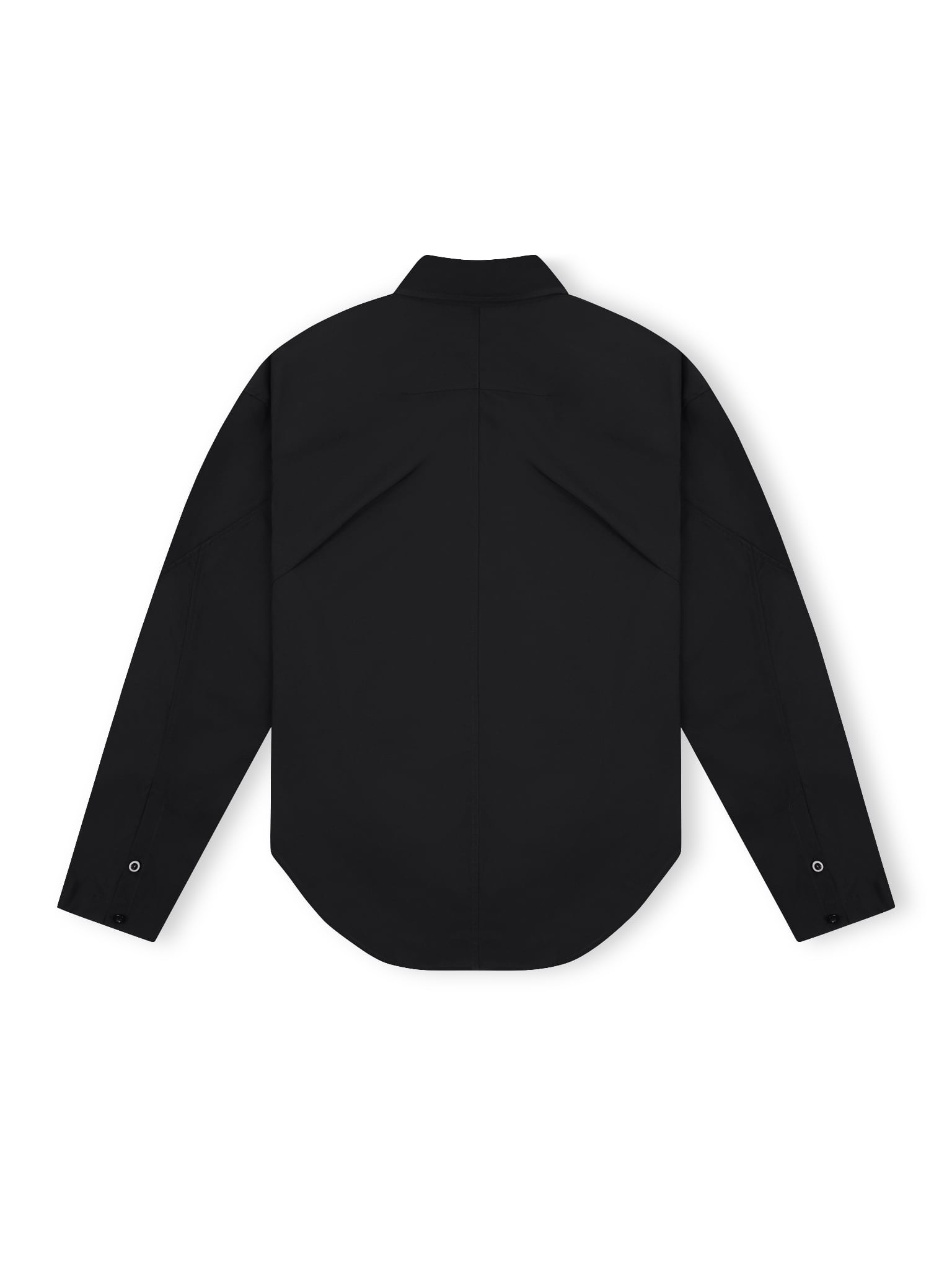  HOWS® COTTON KATE RELAXED SHIRT / BLACK 