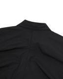  HOWS® COTTON KATE RELAXED SHIRT / BLACK 