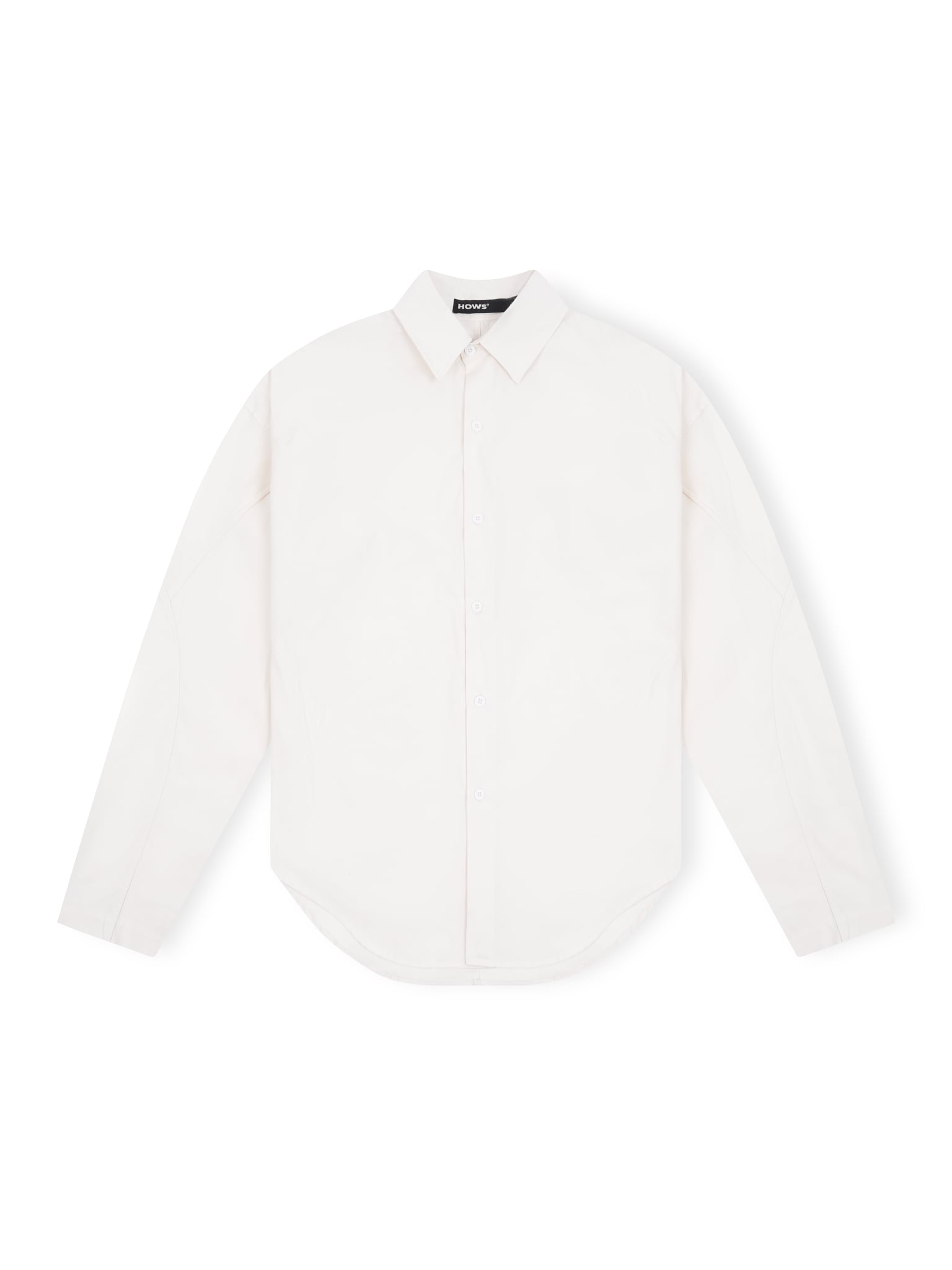  HOWS® COTTON KATE RELAXED SHIRT / CREAM 