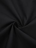  HOWS® COTTON KATE RELAXED SHIRT / BLACK 