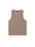  HOWS? THE GRID TANK TOP / BEIGE 
