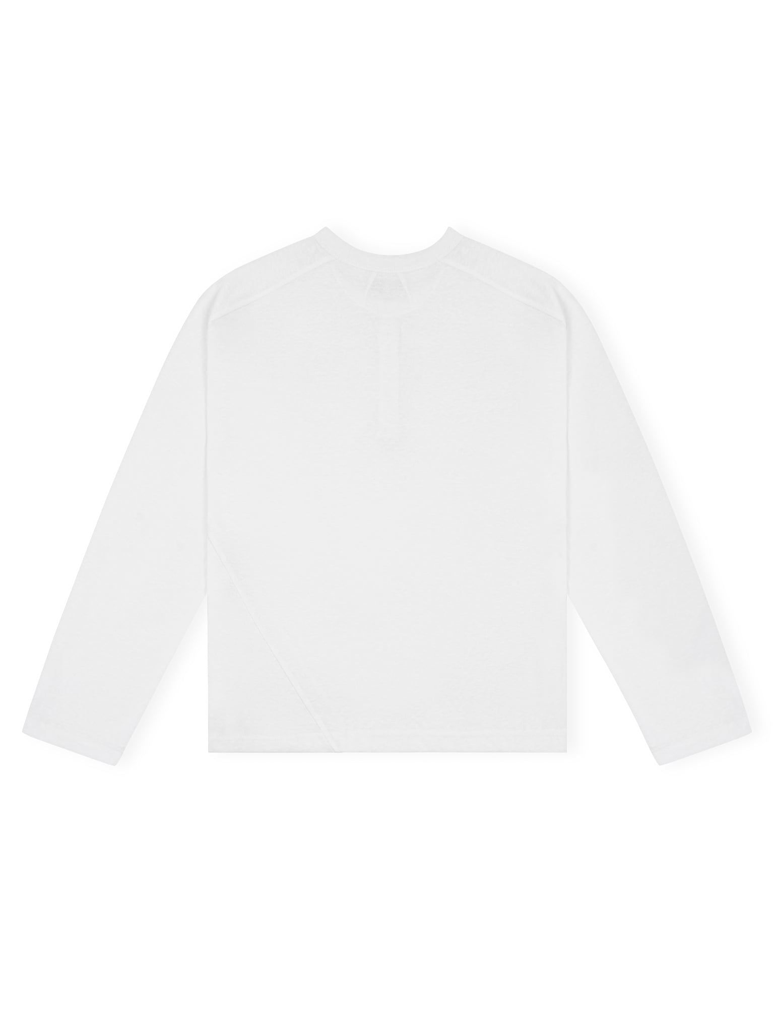  HOWS? BROKEN AXIS LSSHIRT / WHITE 