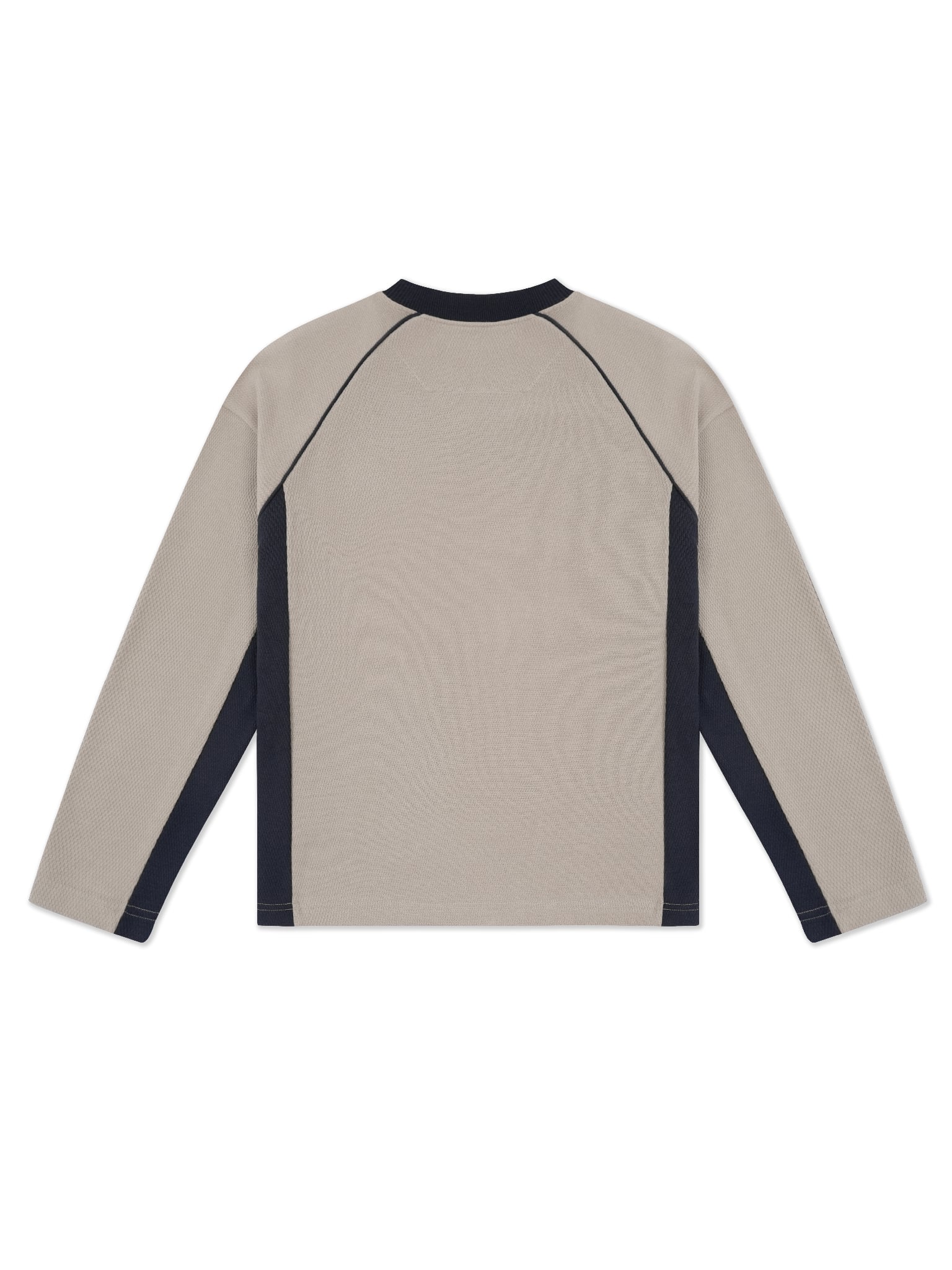  HOWS® TRADITIONAL MESH LONG SLEEVE / CREAM X NAVY 