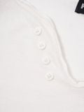  HOWS® LOOSE V TEE / CREAM 