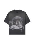  HOWS® THE UNSEEN HORSE TEE / LEAD GREY 