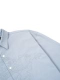  HOWS® DARK HORSE LONG SLEEVE SHIRT / BLUE 
