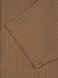  HOWS® URBAN PINSTRIPE SHIRT / BROWN 