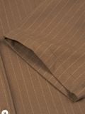  HOWS® URBAN PINSTRIPE SHIRT / BROWN 