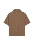  HOWS® URBAN PINSTRIPE SHIRT / BROWN 
