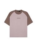  HOWS® URBAN CONTRAST RAGLAN T-SHIRT / PURPLE 
