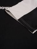 HOWS® URBAN CONTRAST RAGLAN T-SHIRT / BLACK 