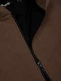  HOWS® HOODIE MELTON WOOL / BROWN 