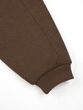  HOWS® HOODIE MELTON WOOL / BROWN 
